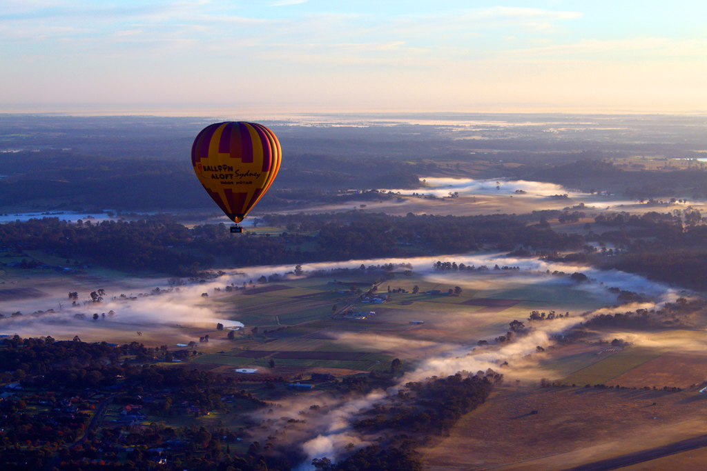 Hot Air Balloon Flight in Sydne